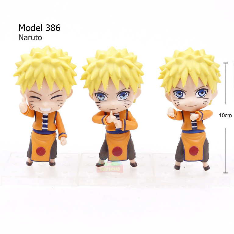 Action Figure Set - Model 386 :  Naruto